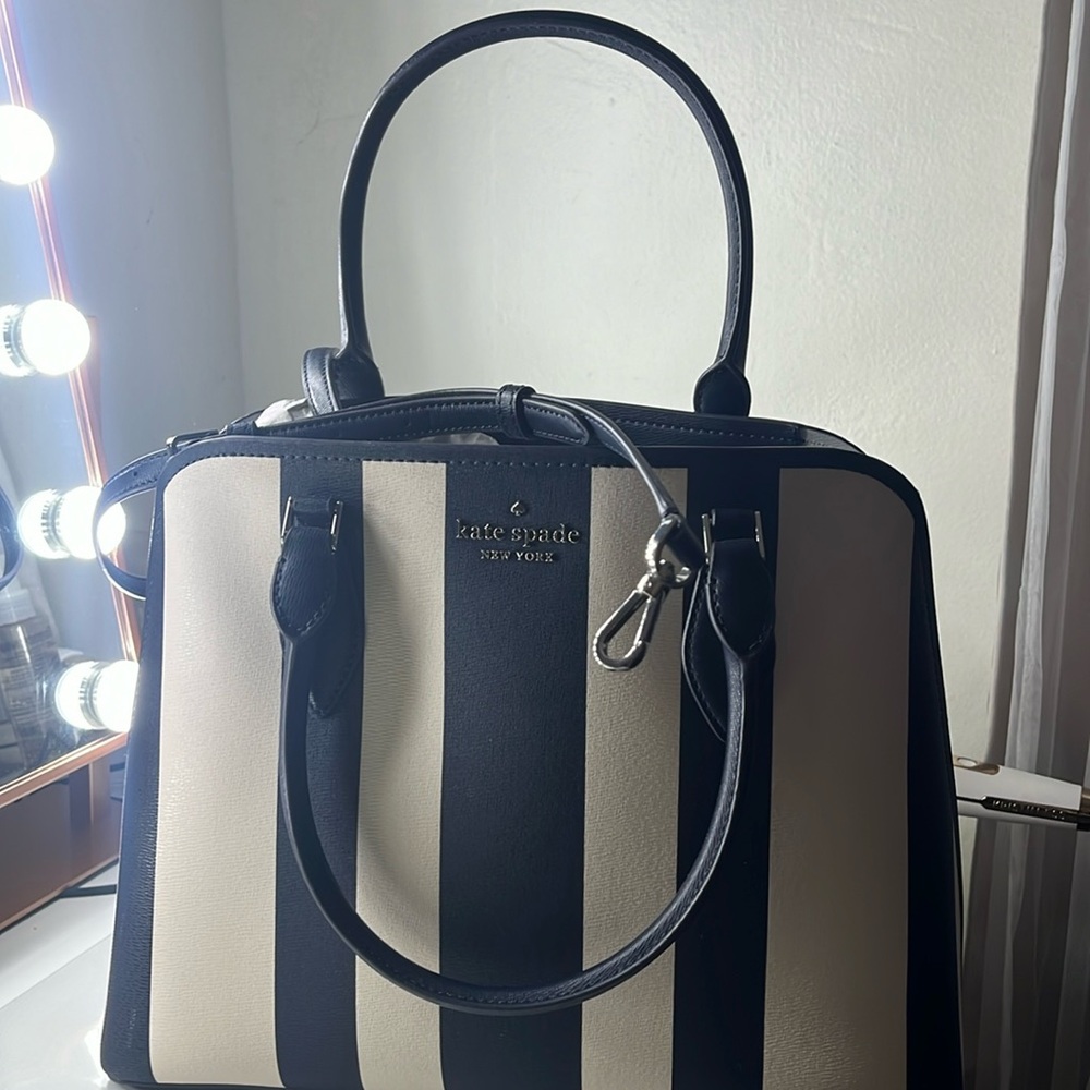 Kate Spade ♠️ stripe bag